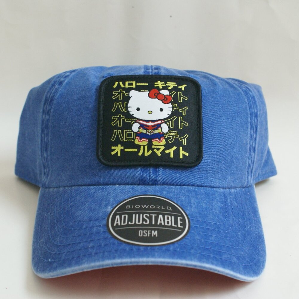 NWT Hello Kitty & Friends/My Hero Academia / adjustable Cap "one size fit most"